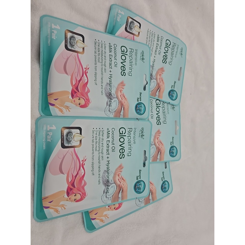 5 PAIRS of Epielle Intensive Repairing‎ Gloves Mask for Dry Hands